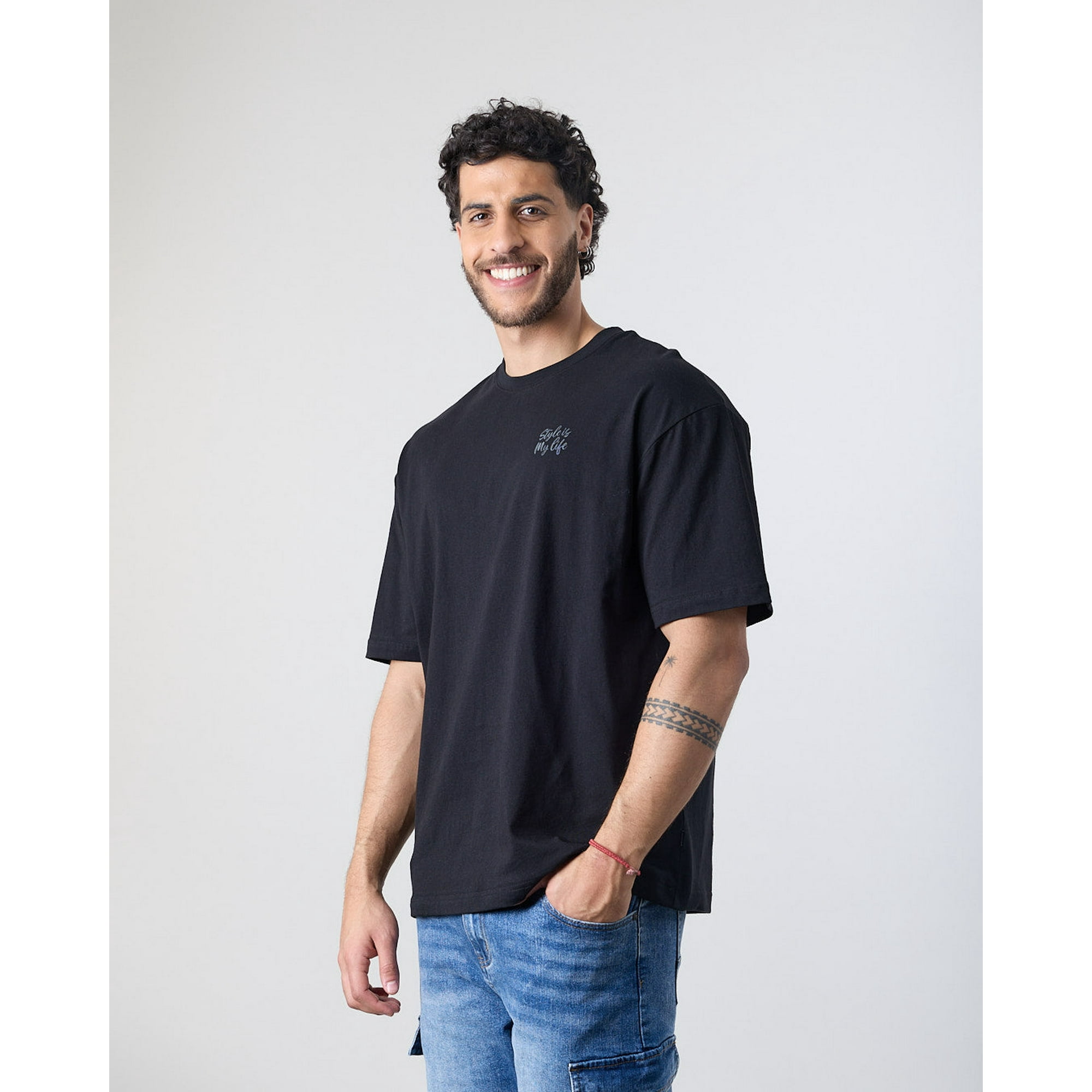 Polera Hombre Manga Corta Relaxed Xv1785 Polemic