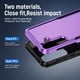 thumbnail image 2 of Funda para Samsung Galaxy S24 FE GSDCB, violeta, de doble capa, 2 of 9