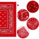 thumbnail image 2 of Bandanas CECIAOAIME 16 Piezas 22 x 22 Pulgadas, 2 of 3