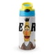 thumbnail image 1 of Bert Botella de Agua con Tapa Pop Top de Un Toque, Acero Inoxidable, a Prueba de Fugas, para Deportes, Botella Infantil azul 12 oz, 1 of 6