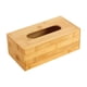 thumbnail image 4 of Caja De Pañuelos De Bambú, Soporte Para Servilletas De Escritorio Para Oficina, Hogar Y Baño, L, 4 of 5
