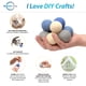 thumbnail image 2 of Pompones de fieltro Felt Balls Glaciart One, 4 cm (10 unidades), 5 colores, 2 of 6