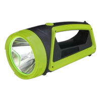 Genérico - Linterna Portátil Multifuncional Reflector Led Recargable Blanco Negro