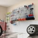 thumbnail image 4 of Organizador de pared con tablero perforado TORACK, 109 piezas, con ganchos y contenedores de 4 pies, 4 of 7