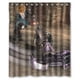 thumbnail image 1 of Cortina de ducha God Eater, juego de cortina de baño con ganchos, tamaño 60 x 72 pulgadas, 1 of 3