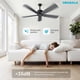 thumbnail image 2 of Ventilador de techo Obabala 132 cm con control remoto y APP de 6 velocidades, 2 of 5