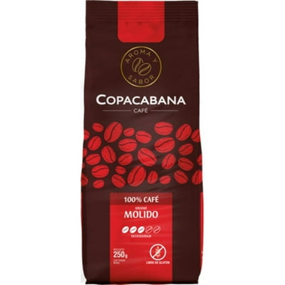 Café Molido Bolsa 250 G Copacabana