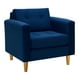 thumbnail image 2 of Sofa Retro 1C Felpa 04 Azul Marino, 2 of 6