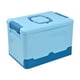 thumbnail image 2 of Caja De Almacenamiento Plegable, Contenedor De Almacenamiento Para Sala De Estar, Viajes, Viajes Por Carretera, Azul, 2 of 3