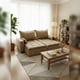 thumbnail image 1 of SOFA CAMA MODULAR BEIGE ENVEJECIDO FELPA, 1 of 2