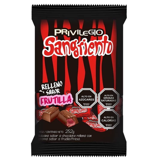Privilegio Sangriento 252 g Arcor