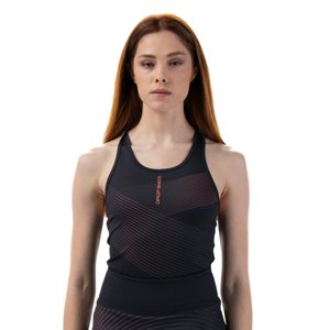 Drop Shot - Polera Padel Mujer Andra 2024 Negra