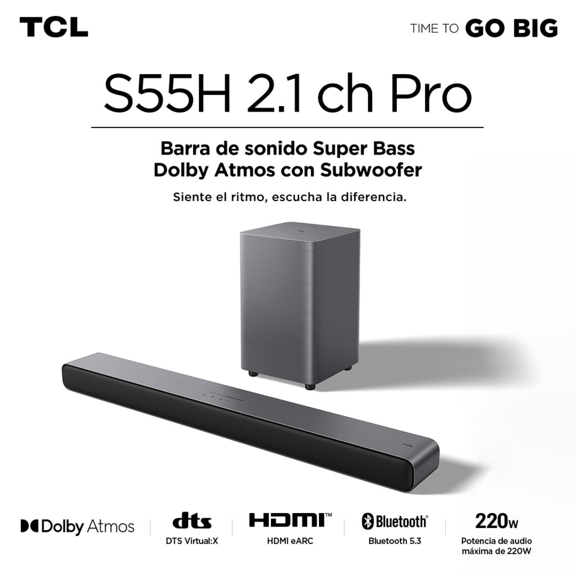 Soundbar Tcl S55H 2.1 Ch