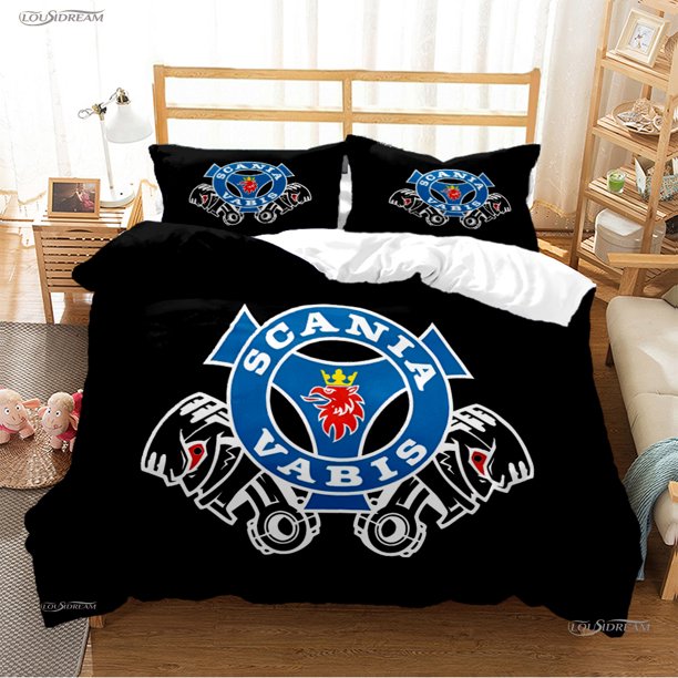 Eagle Head Truck Duvet Cover Comforter Car enthusiast Bedding set Soft Quilt Cover and Pillowcases Teen Single/Double/Queen/ Bed Sheets