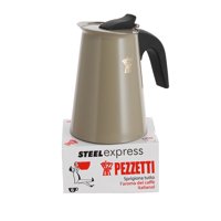 Pezzetti - Cafetera Steel Express 6 Tazas Verde Musgo