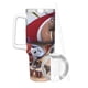 thumbnail image 3 of Johnny Puff Vaso aislado de acero inoxidable con asa, diseño temático, regalo para familia, amigos y fans; incluye pajita y encaja en el portavasos estándar, 40 oz, 3 of 6