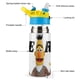 thumbnail image 3 of Bert Botella de Agua con Tapa Pop Top de Un Toque, Acero Inoxidable, a Prueba de Fugas, para Deportes, Botella Infantil azul 12 oz, 3 of 6