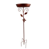 Ioensy - Comedero Para Pájaros Retro De Hierro Resistente A La Intemperie Para Jardín Y Patio.