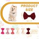 thumbnail image 2 of Uxcell Lazos Lindos para el Cabello de Perro, Lazo Pequeño de 1.6" con Clips, Barrettes para el Cabello, Accesorios de Disfraz para el Aseo de Mascotas, 2 of 7