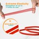 thumbnail image 3 of Bandas de goma PlasticMill paquete de 500 9 cm rojo 0,45 kg, 3 of 5