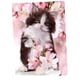 thumbnail image 1 of Diamante redondo 5d pintura gato y flor foto etiqueta de la pared adorno casero, 1 of 5