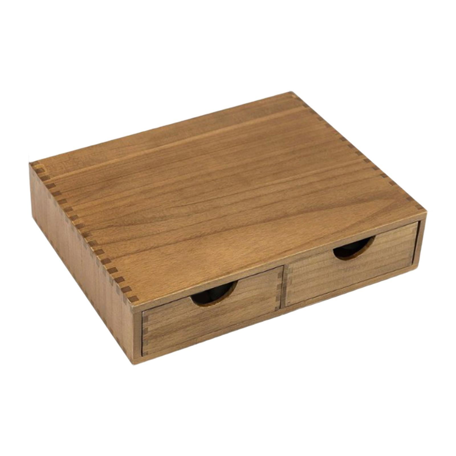 Magideal - Cajón De Almacenamiento De Cápsula De Café De Madera, Organizador De Té Y Café, Organizador De Almacenamiento De Bolsas De Té Con Cajón Para Bar, Most