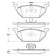 thumbnail image 1 of Pastillas Freno para auto POWERSTOP 17-1055, 1 of 3