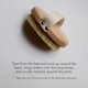 thumbnail image 5 of Cepillo para la piel Rosebud Woman Perfect Skin Brush vegano y sostenible, 5 of 8