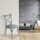 thumbnail image 3 of Silla Crossback Gris, 3 of 3