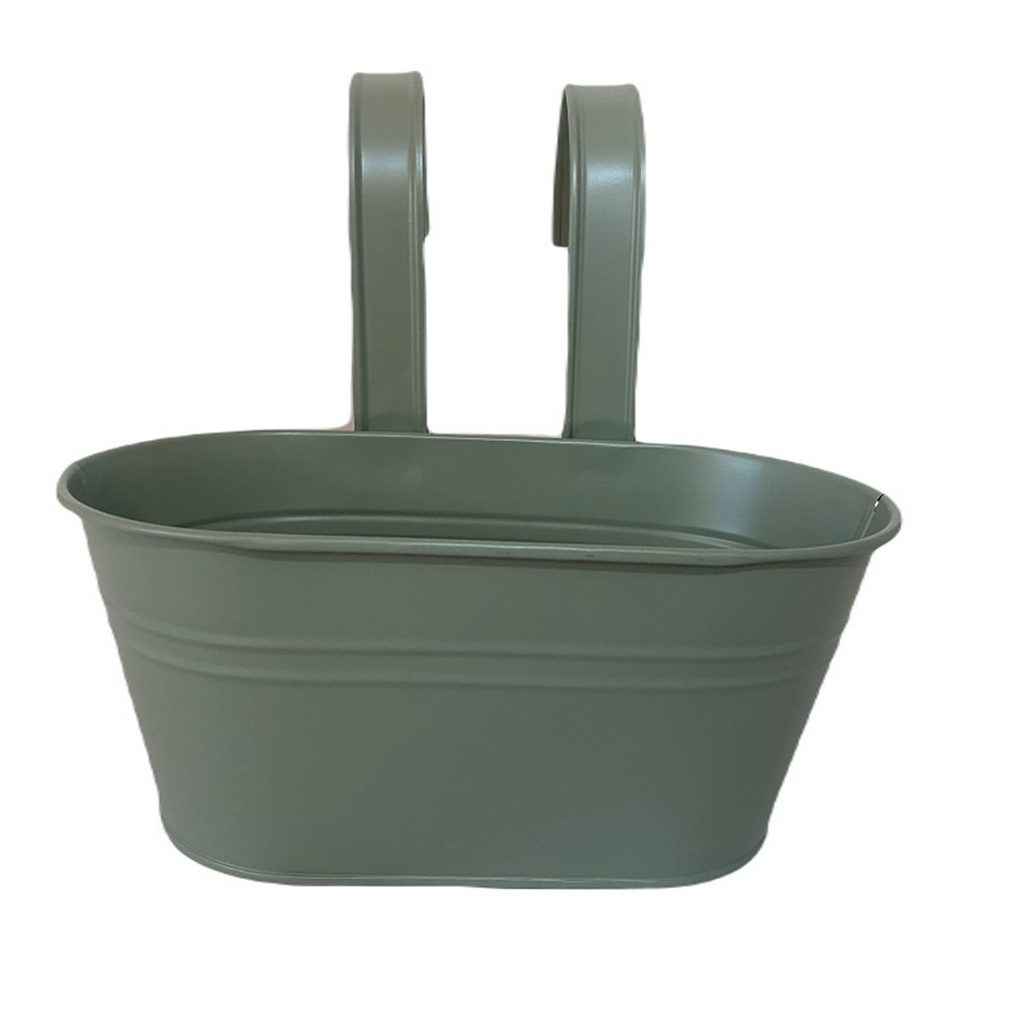 Decogreen - Colgante Doble Metalico Verde