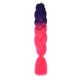 thumbnail image 1 of Xiao Hua Extensiones de cabello trenzado de ganchillo, 3 piezas, 23.6 pulgadas de largo, resistentes al calor, trenzadas de ganchillo, preestiradas, sin nudos, para peinado DIY, B112, 1 of 3