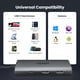 thumbnail image 2 of Multipuerto Usb-c / (2)hdmi 8k30hz + 3usb 3.0 + Inusb-c Pd Cm498, 2 of 3