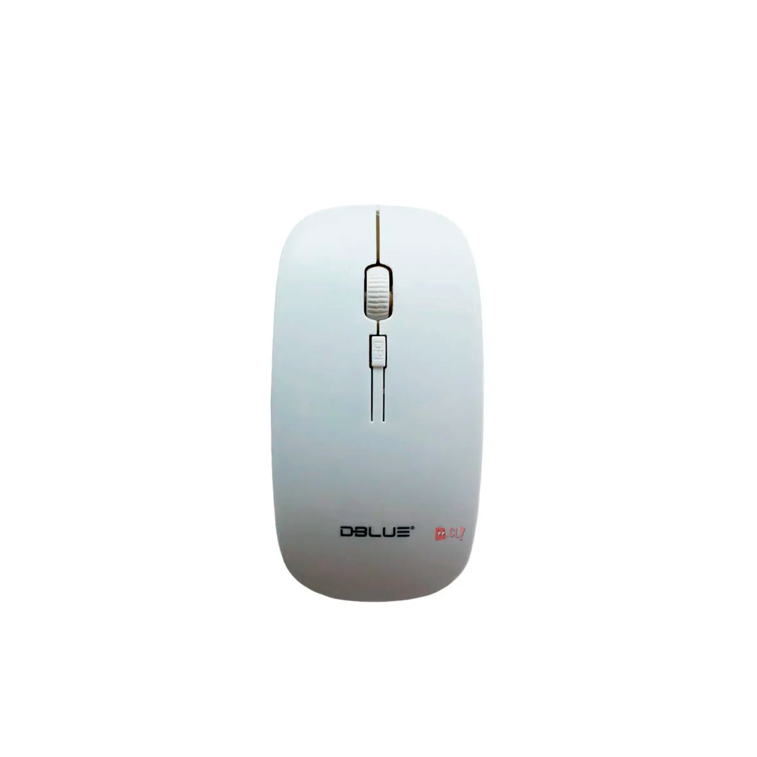 Dblue - Mouse Óptico Inalámbrico Diseño Plano Color Blanco - Ps