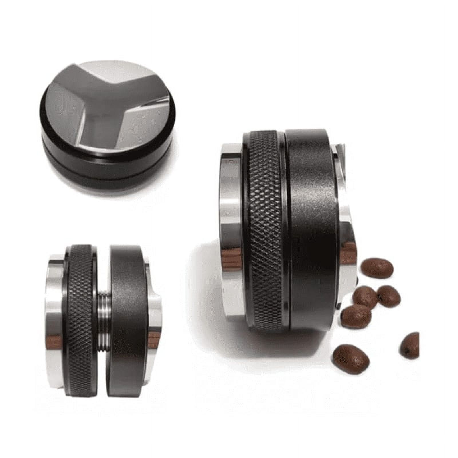 Genérico - Tamper Y Distribuidor De Cafe Expreso 52 Mm Acero Inoxidable