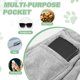 thumbnail image 4 of Transportador de mascotas Uxcell para perros y gatos pequeños, malla transpirable con hebilla, 4 of 6