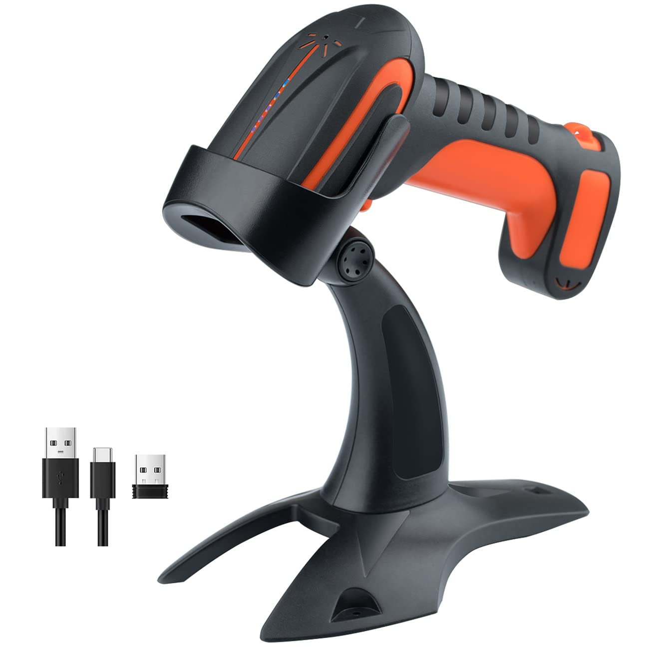Escáner De Código De Barras Inalámbrico Industrial Tera Pro 8100 Naranja