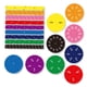 thumbnail image 3 of 102 Uds. Juguete de fracción Montessori, enseñanza de matemáticas, juguete educativo de matemáticas, baldosas y círculos de fracción para niños,, 3 of 5