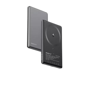 Master-G - Cargador Inalámbrico Powerbank Magsafe 5000Mah Para Iphone - Gris