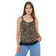 thumbnail image 1 of Blusa Mujer Pabilos Gruesos Animal Print Café Corona, 1 of 5
