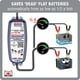 thumbnail image 5 of Cargador de batería OptiMate3 0.8A para batería de plomo-ácido de 12 V, 5 of 6