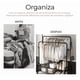 thumbnail image 3 of Perchero Ropa Metalico Doble Organizador Closet, 3 of 5