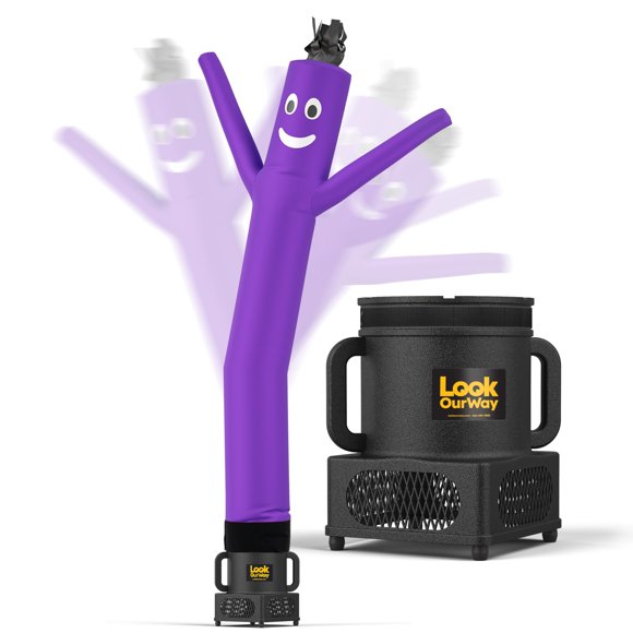 Air Dancer LookOurWay 213 cm Morado con Soplador 115 V