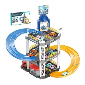 Pista Autos Bighouse Anikids 3 Niveles Juguete Armable