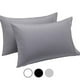 thumbnail image 1 of Set 2 Fundas De Almohada 50 X 90 Gris Suave Hilos, 1 of 7
