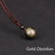 thumbnail image 4 of Pure Natural Tiger's Eye Stone Pendant Necklace - Adjustable Lucky Blessing Beads for Health and Wealth, 4 of 4