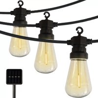 Mitienda - Luces Guirnalda Solar 20 Led Ampolleta Calidad Cálido 10 Mts