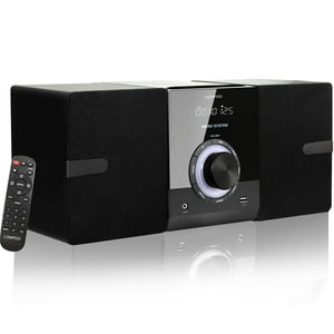 Sistema Estéreo Compacto Lonpoo Lp-886 Reproductor De Cd De 30 W Bluetooth