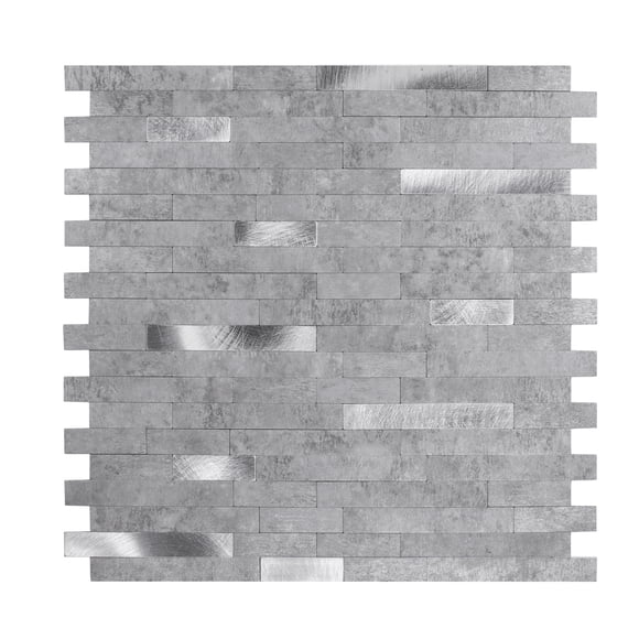 Mosaiko autoadhesivo Piedra Gris 4 mm