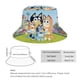 thumbnail image 2 of Bluey Sombrero bucket para adultos, gorra de protección solar, sombrero de pescador plegable para viajes al aire libre, pesca y actividades de verano, 2 of 6
