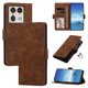 thumbnail image 1 of Funda Billetera Delgada para Motorola Edge 50 Ultra 5G con Ranuras y Soporte Marrón, 1 of 6